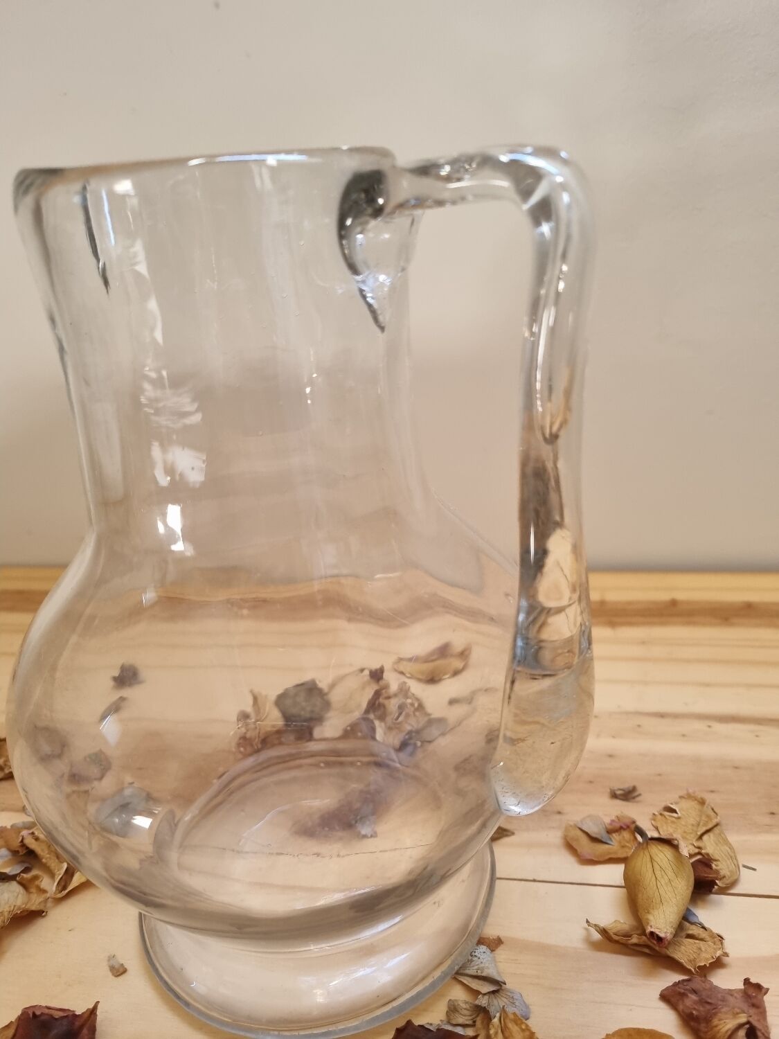 Vintage blown glass carafe