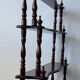 Library - turned wooden shelf