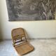 Rattan floor chair - deckchair