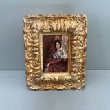 Table from the early 20th century "The Spanish Woman" signed JJB