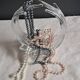 Art Deco crystal basket