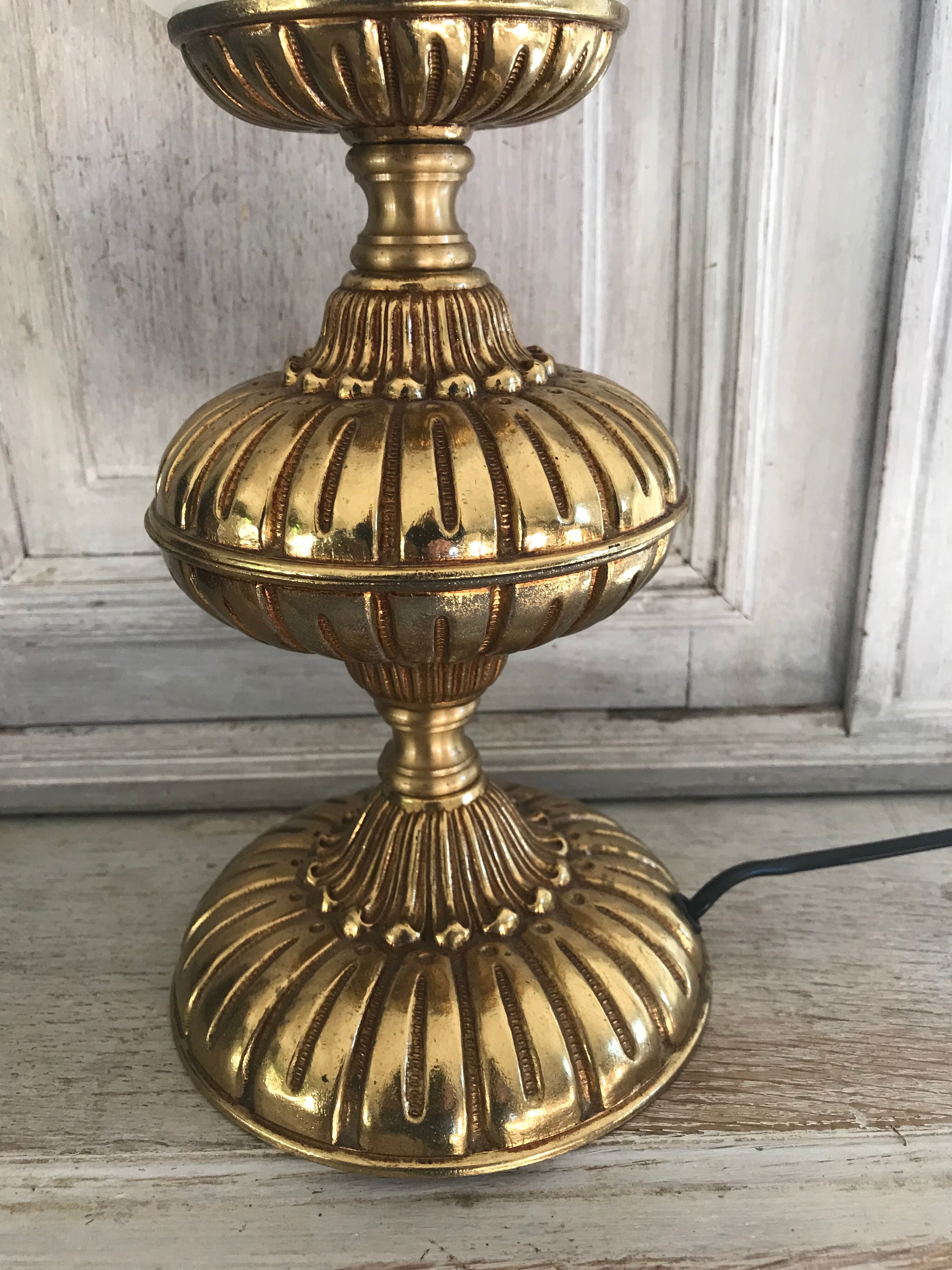 Vintage brass lamp