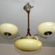 Art deco chandelier, 1940's.