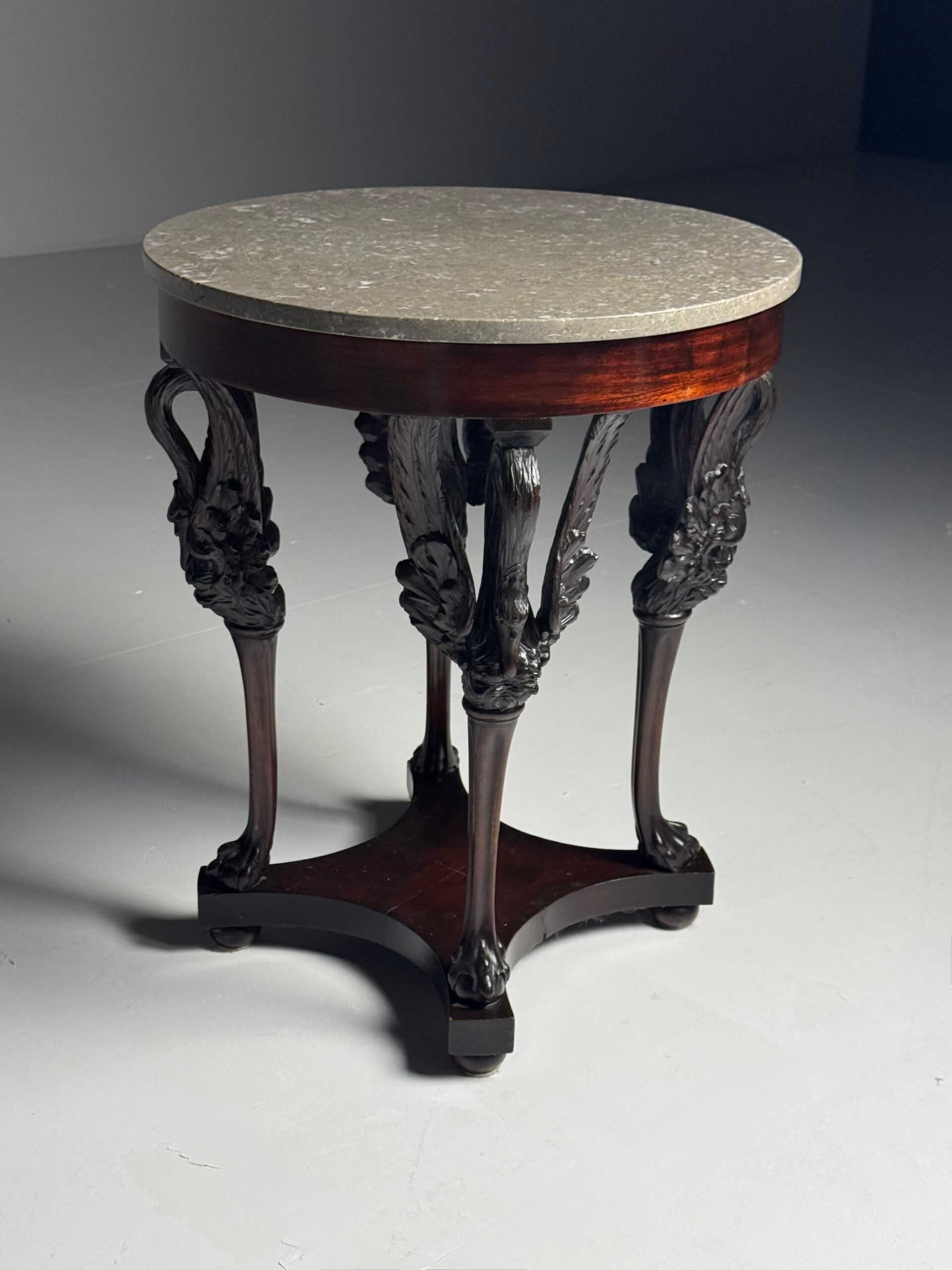 Empire gueridon 19th century mahogany