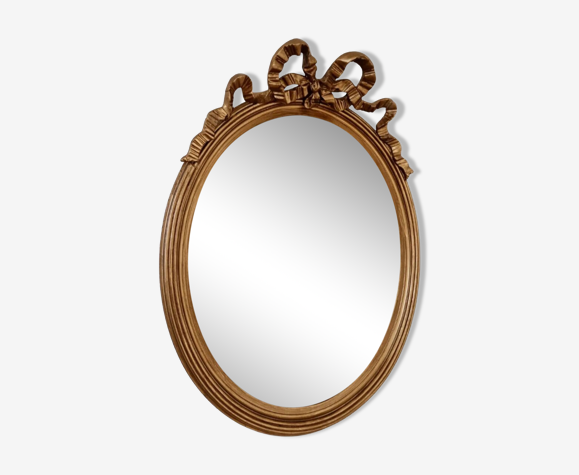 Miroir ancien ovale