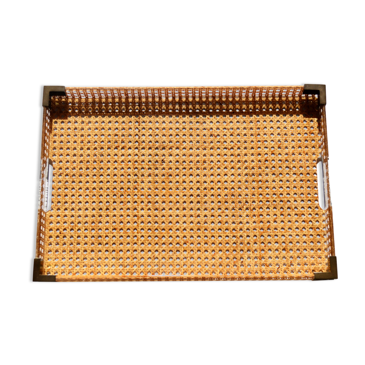 Plexi tray and cannage