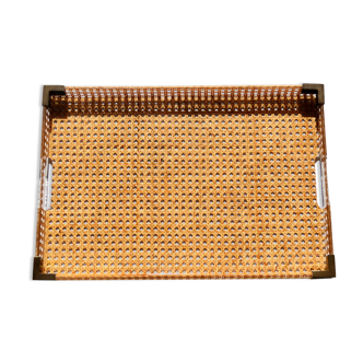 Plexi tray and cannage