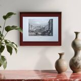 Venice, Italy, Vintage Engraving, 1841 Authentic.