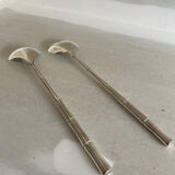 Cutlery vintage bamboo salad