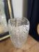 Cut crystal flower vase