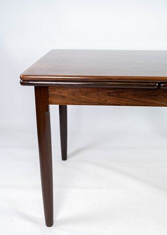 Table à manger en palissandre avec extensions, de design danois des années 1960.