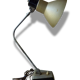 Desk lamp, workshop, khaki metal, 1960s