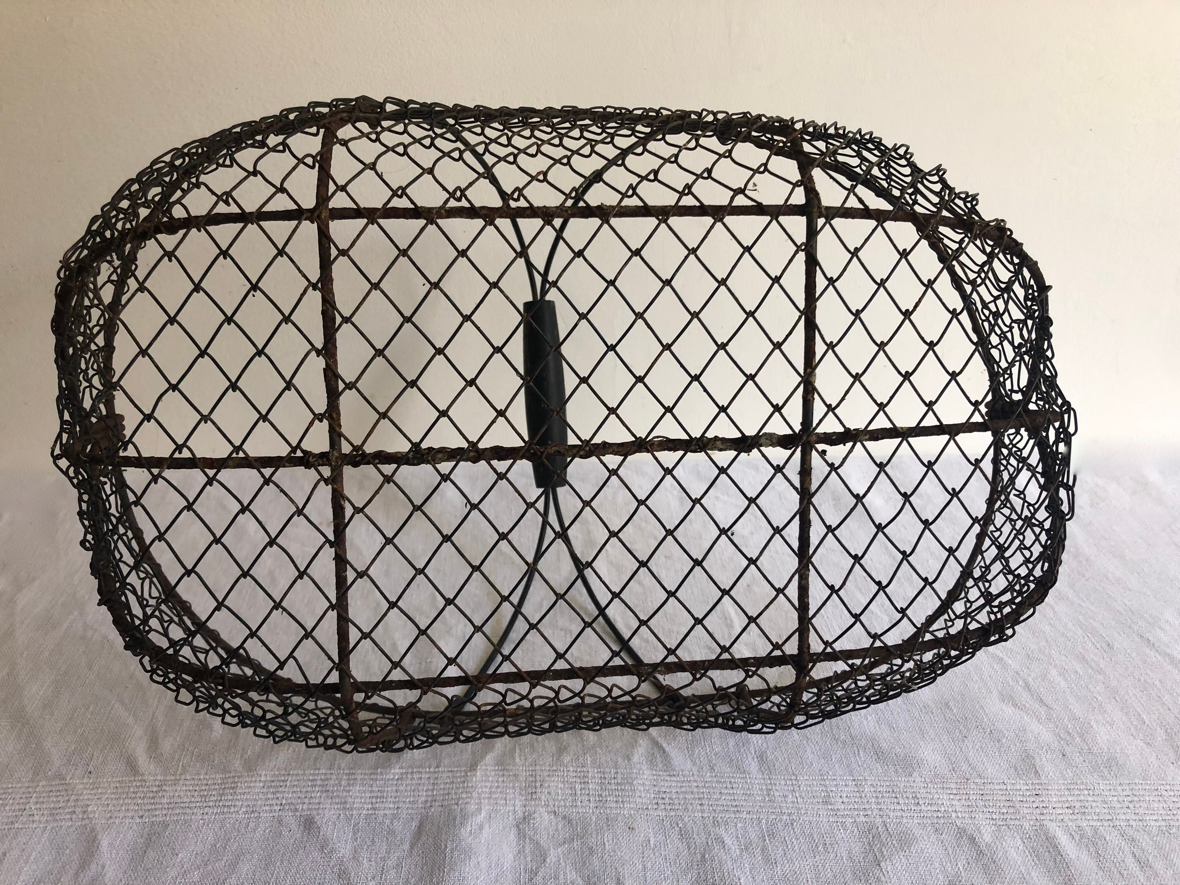 Garden basket, wire mesh