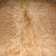Carpet cow skin long red hair, 180x150cm