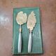 Antique fish service 2 pieces in box – Belle Époque silverware