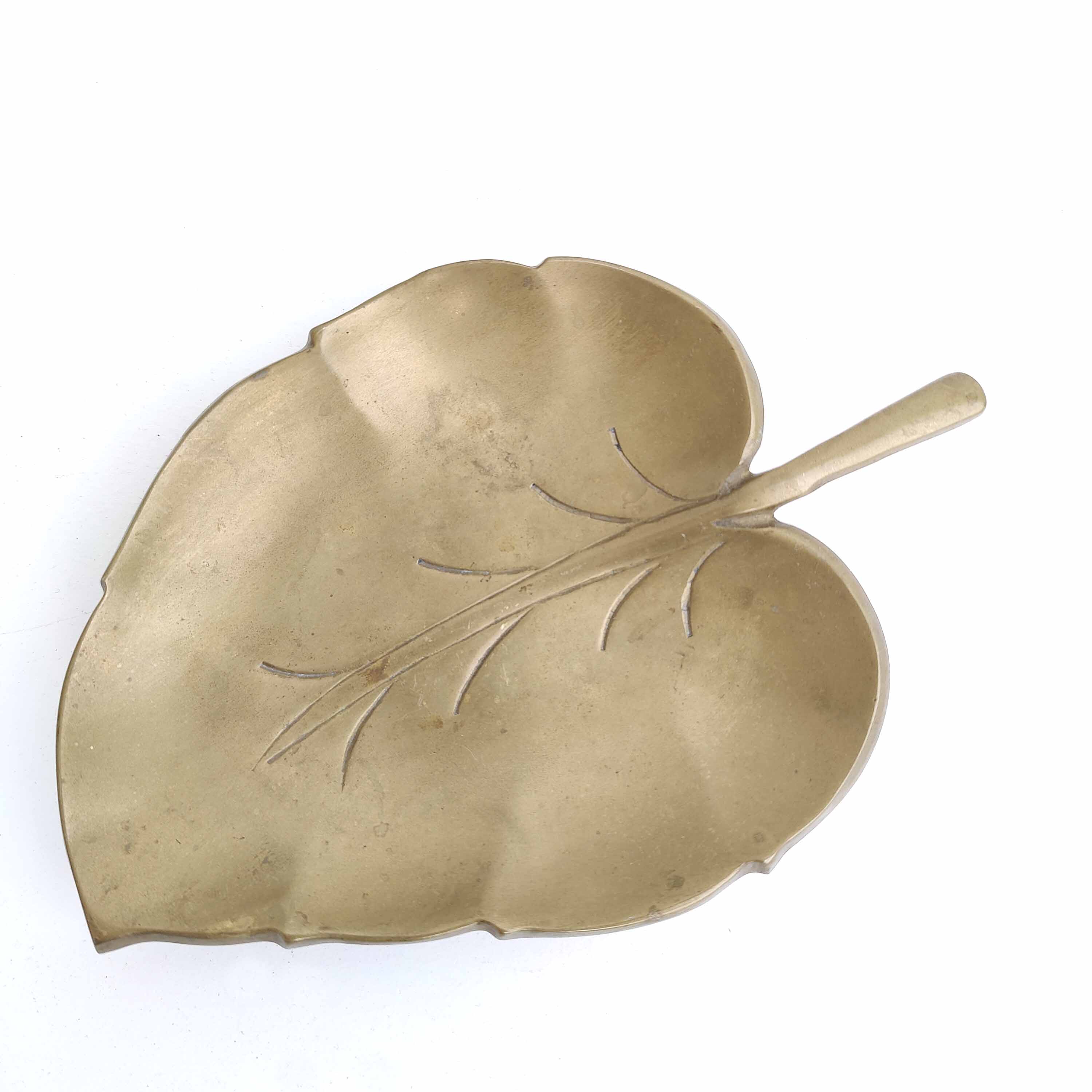 Empty brass leaf pocket, 60s