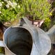 Old zinc watering can
