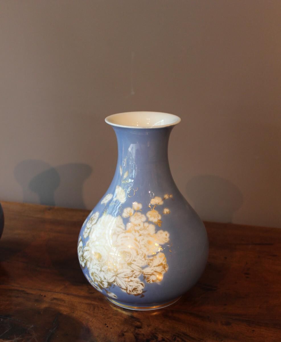 Pair of porcelain XIX vase