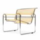 Chaise Wassily "Spaghetti" B3 Cesca par Marcel Breuer
