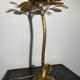 Palm lamp, brass heron 1960