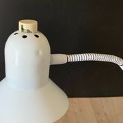 Vintage desk lamp Brama white