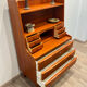 Scandinavian teak secretary desk, 1960s