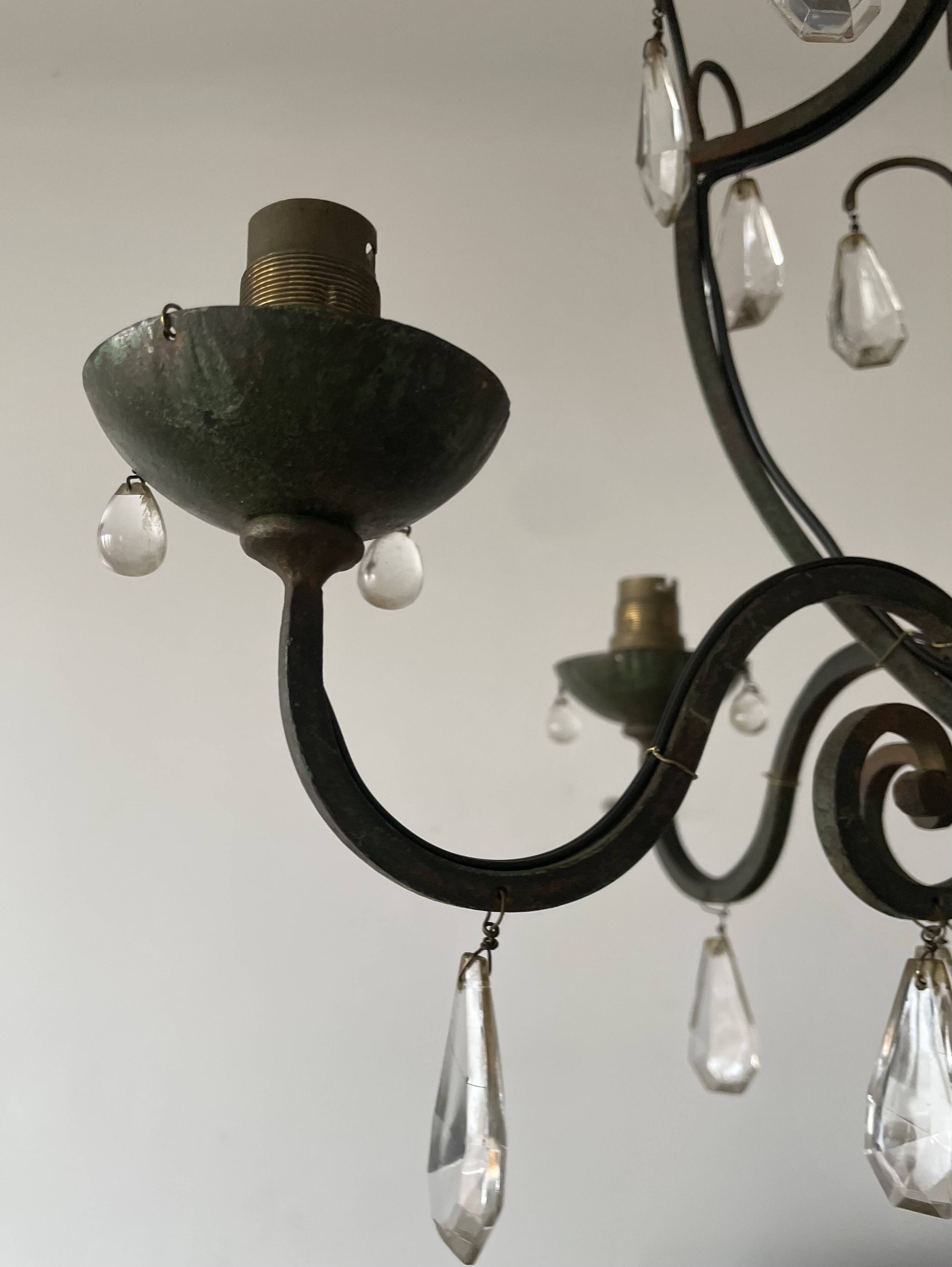 1930s butterfly chandelier