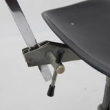 Industrial adjustable chair, Czechoslovakia, 1960s