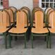 Ensemble 12 chaises vintage Baumann modèle Argos