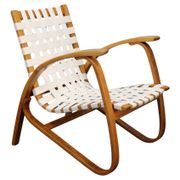 Mid-century bentwood armchair by Jan Vaněk, Czechoslovakia