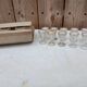 Antique fine champagne glasses