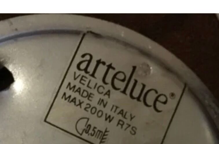 Suspension vintage Arteluce Velica Italy