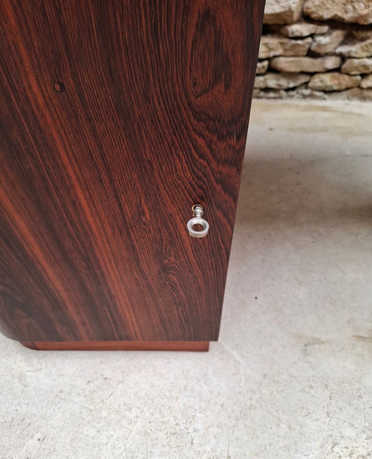 Art Deco Desk in Macassar Ebony