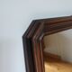 Art Deco mirror molded wood 69 x 49