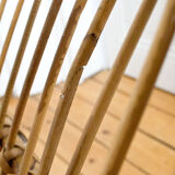 Rocking flesh child rattan