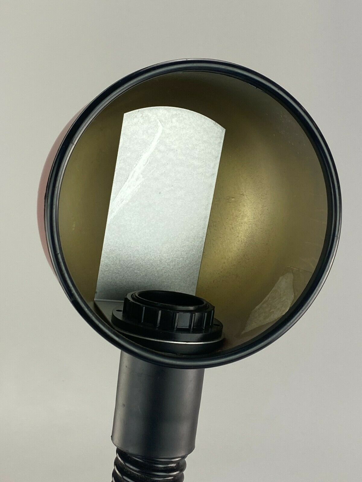 60s 70s Ball Lamp Lamp Light Red Table Lamp Space Age Design 60s 70s