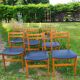 Chaises scandinaves vintage