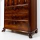 Chiffonnier haut avec bar en acajou 1850-1880