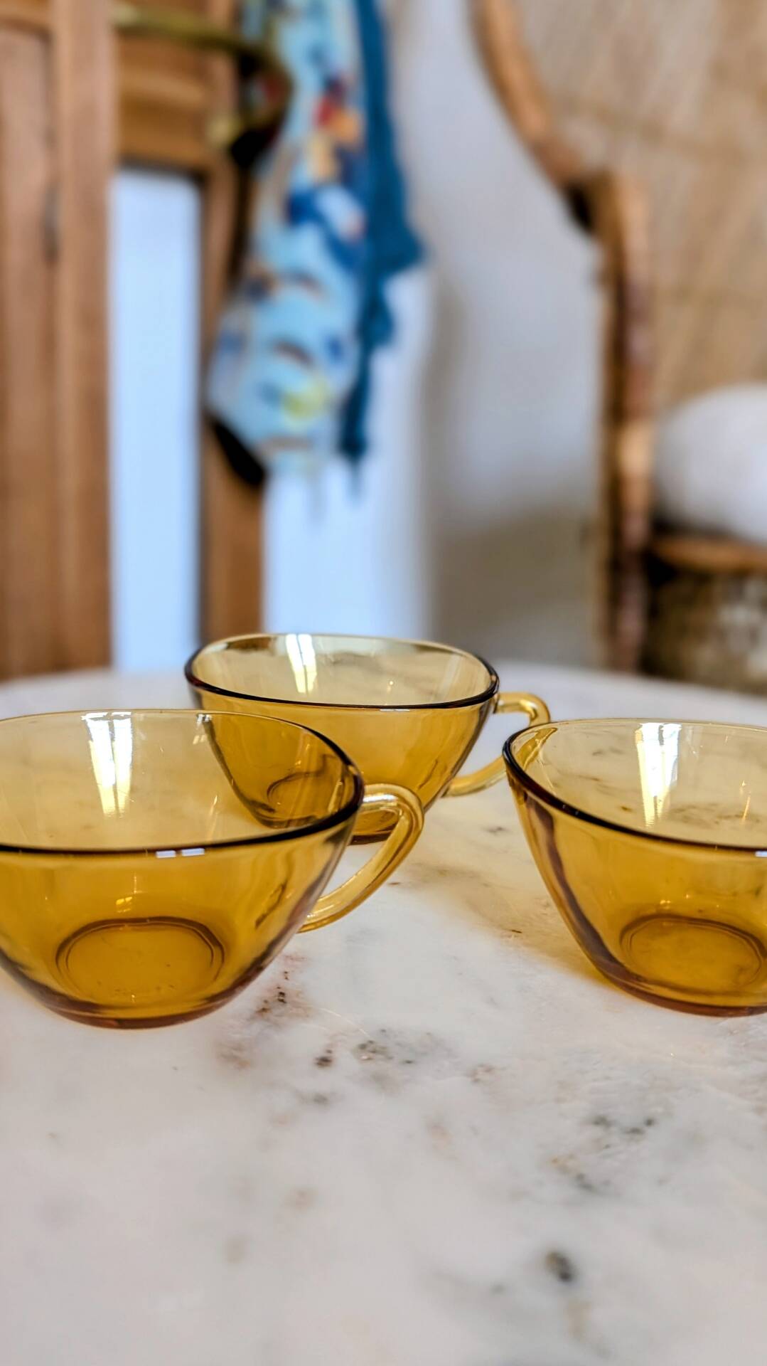Set of 3 Véréco coffee cups