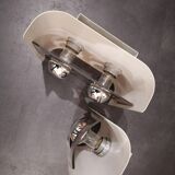 Set of two vintage 70s style wall lamps