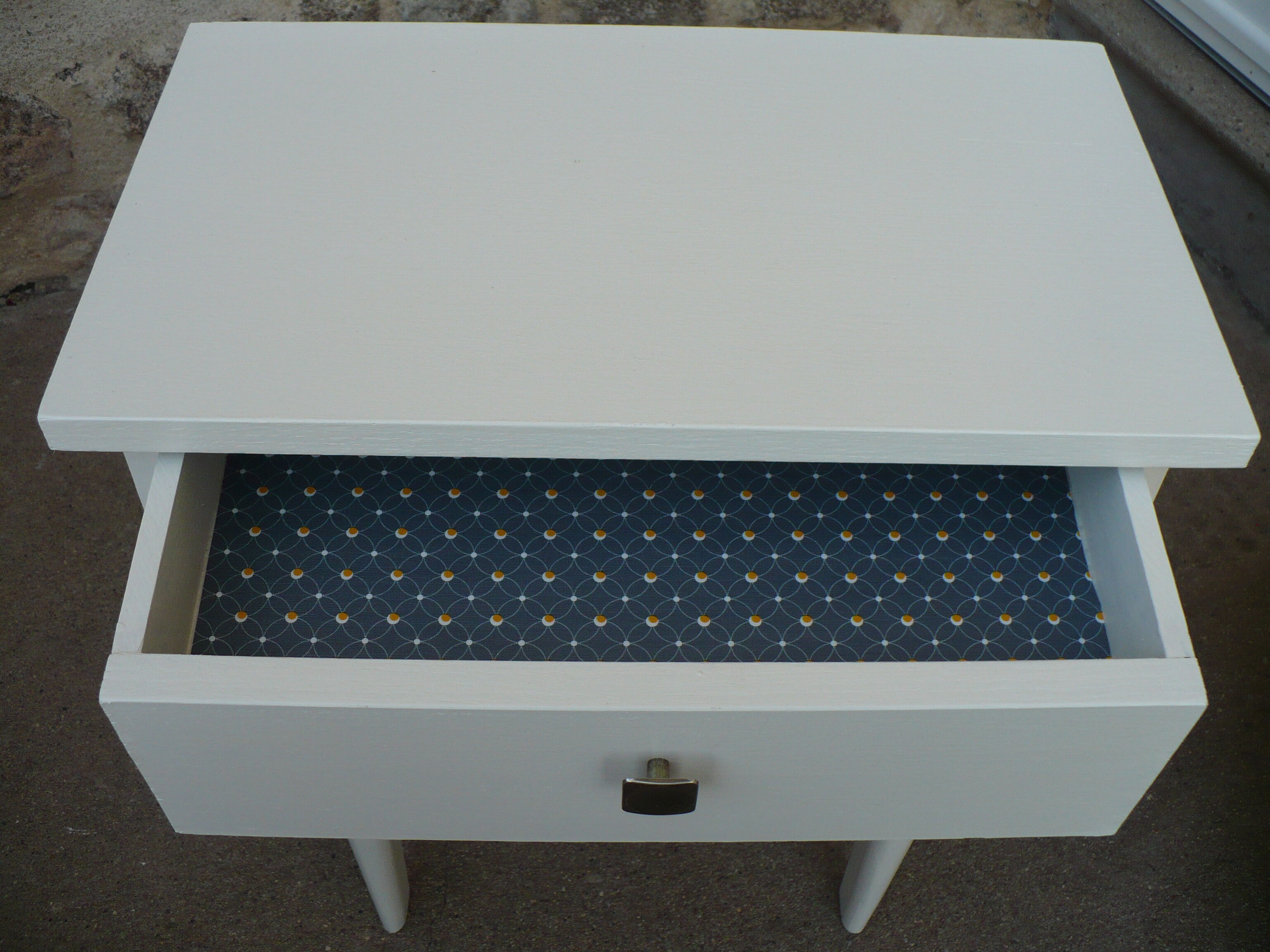 Vintage bedside