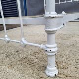 Art Deco brass almond metal bed 120x190