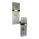 Pair of wall lights from Sciolari for Lightolier, Italy, circa 1970s