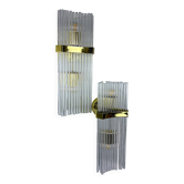 Pair of wall lights from Sciolari for Lightolier, Italy, circa 1970s