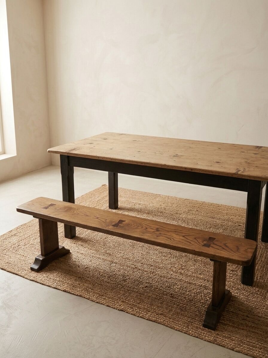 Farm table 220cm, authentic