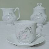 Service à café en porcelaine de Limoges