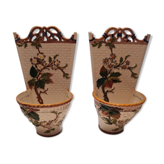 Bouquetieres majolica serreguemines numéroté