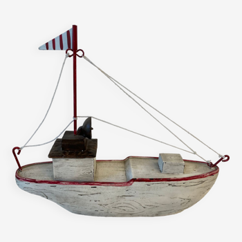 Model wooden boat