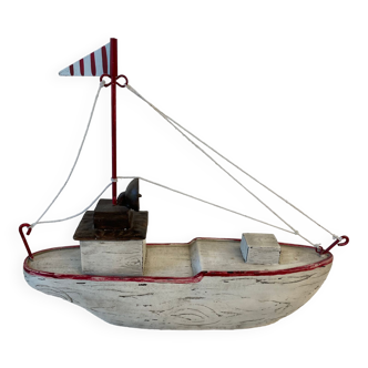 Model wooden boat
