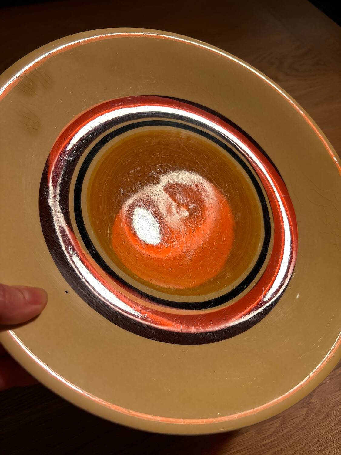 Gien vintage cake dish